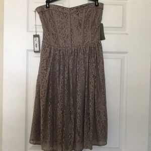 Brand New with Tags Eva Mendez Strapless Dress